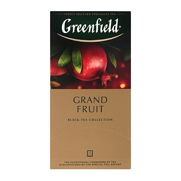 Чай Greenfield Grand Fruit цветочный листовой 25 пакетиков